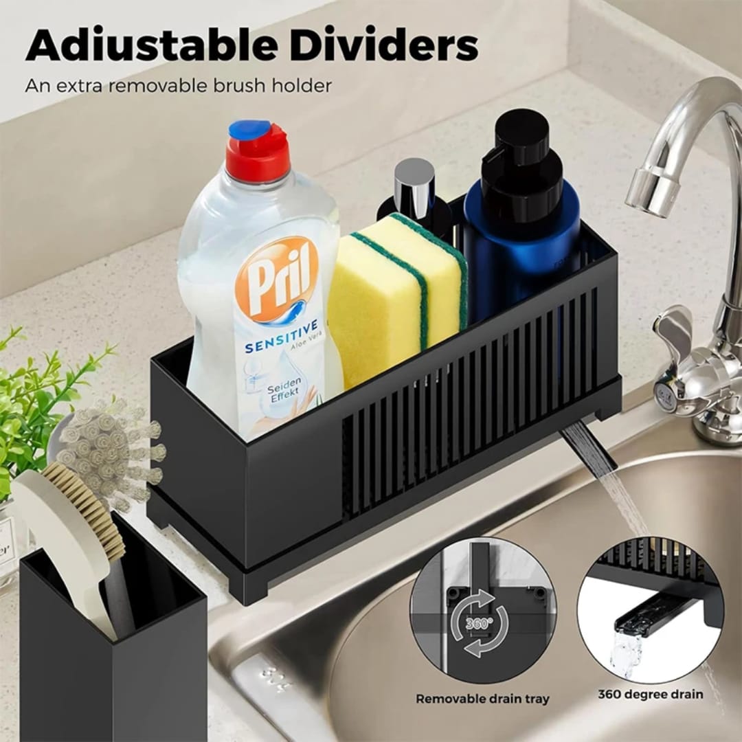 2in1 Non-Rust Sink Caddy