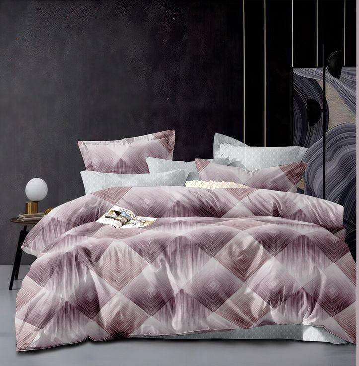Binded duvet, one bedsheet and two pillowcase size 5*6