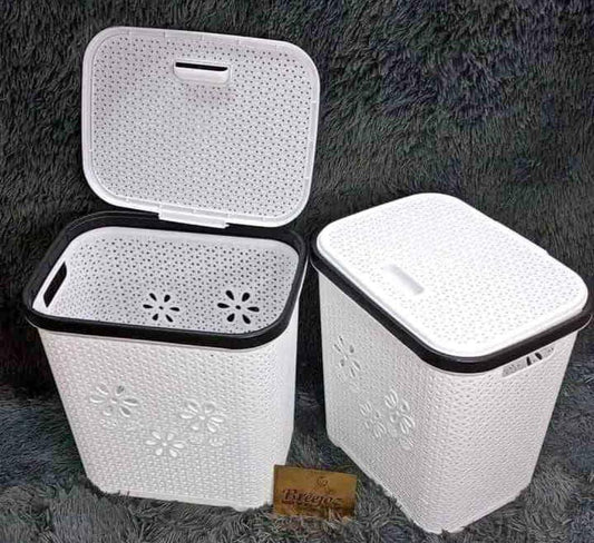 Laundry Basket with a Lid
