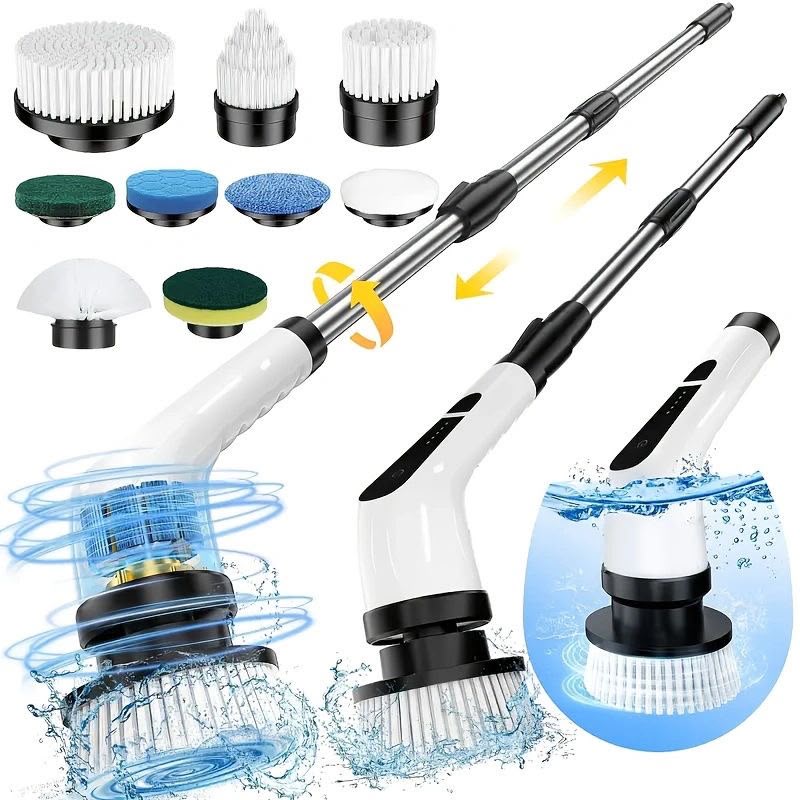 9-in-1 Cordless Electric Cleaning Brush