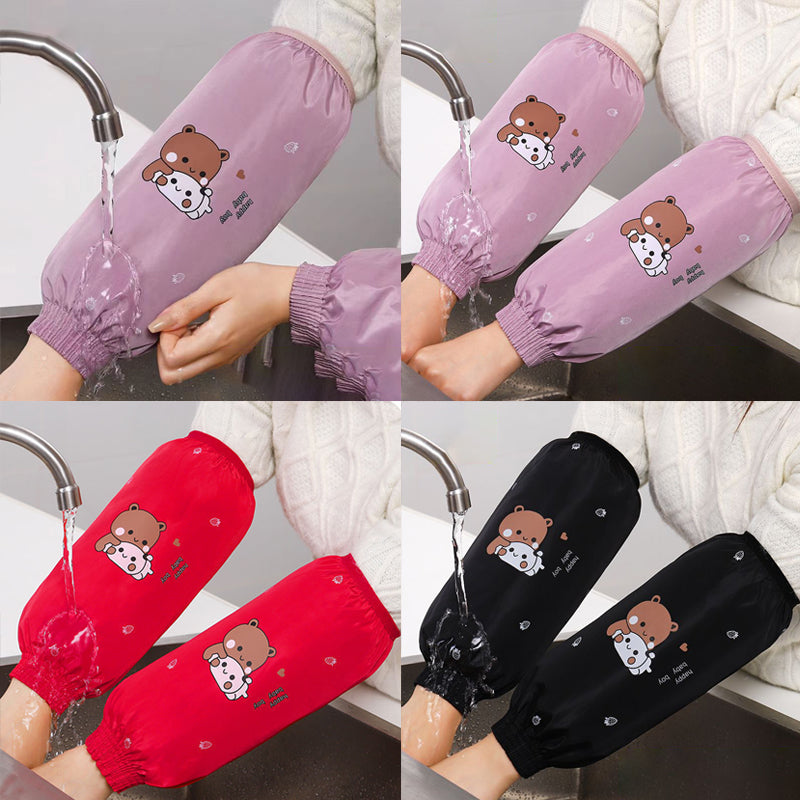 Dish washing waterproof hand arm covers