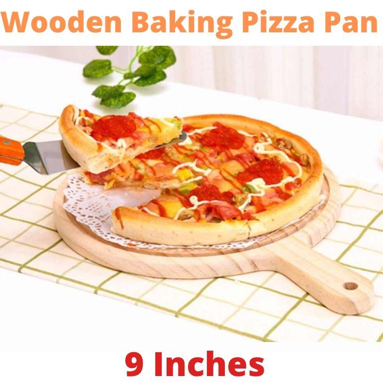 Bamboo pizza board plate