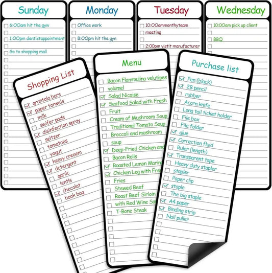 High Quality Magnetic Dry Erase Board List