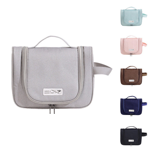 Portable travel cosmetic bag