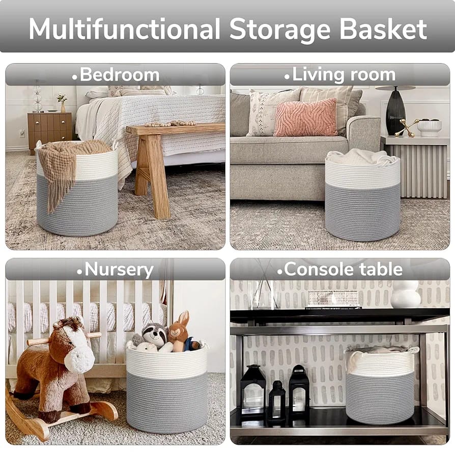Woven multipurpose basket