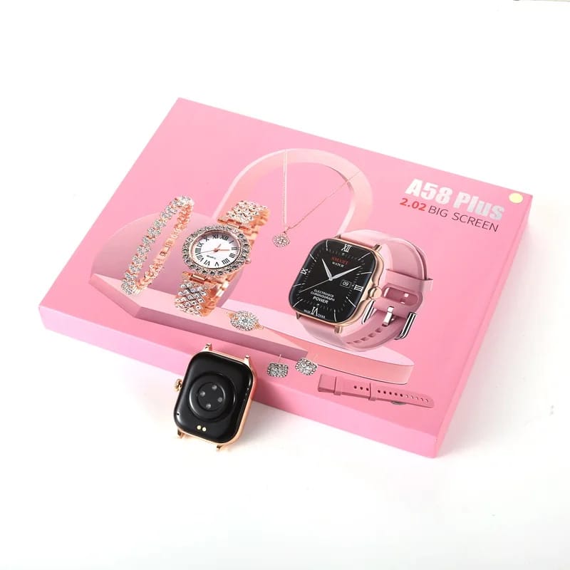 7 IN 1 Smart Watch A58 Plus - Big screen