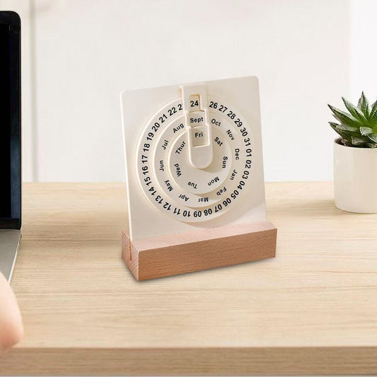 Minimal Rotating Desk Calendar ✨