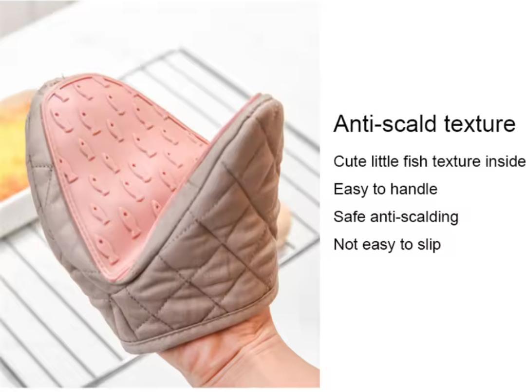 Oven gloves Kitchen Silicone Gloves Tray