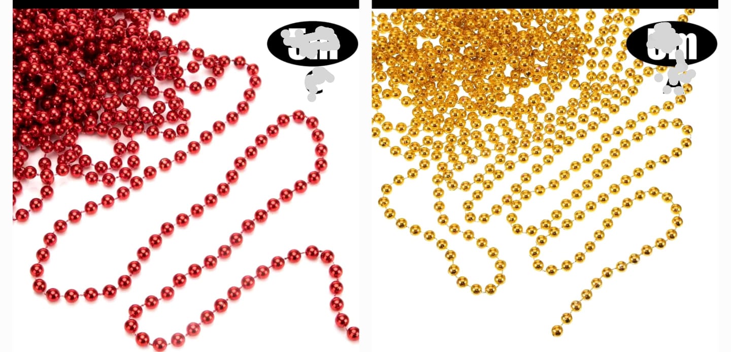 10M Christmas decor beads