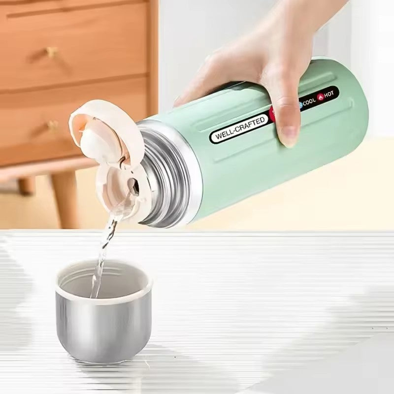 Portable 800ml well crafted Stainless Steel Vacuum Flask