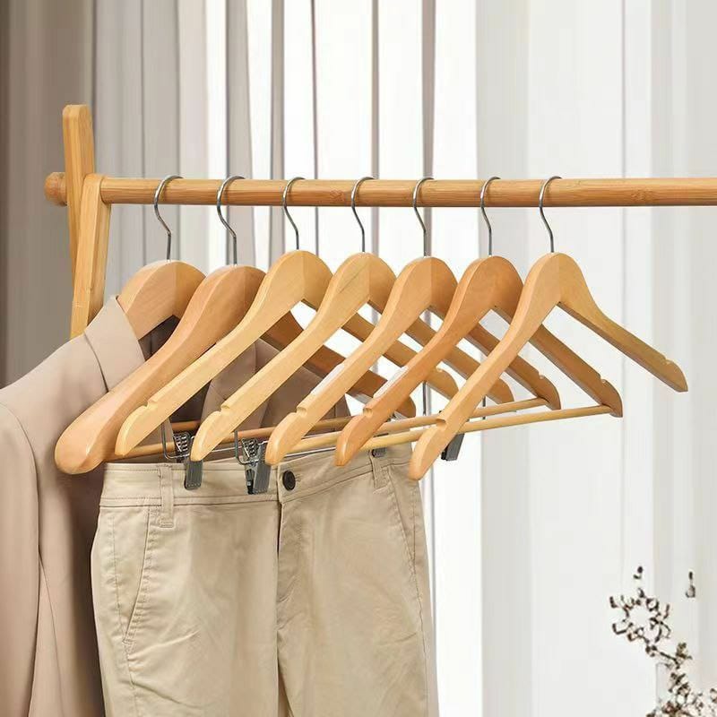 WOODEN hangers