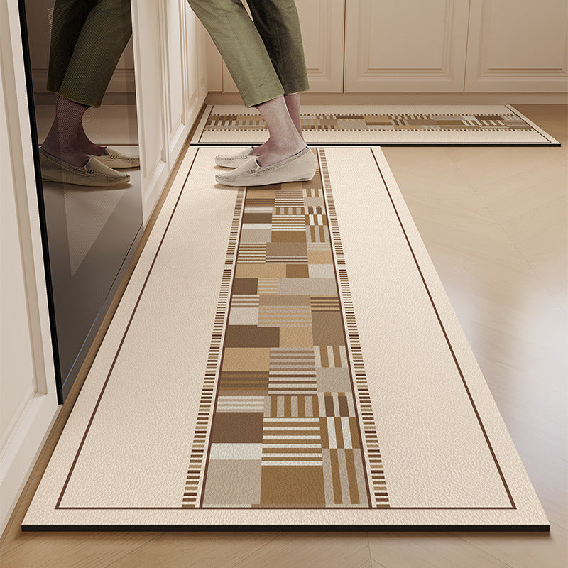 VIKAMA kitchen mats waterproof  non-slip rugs