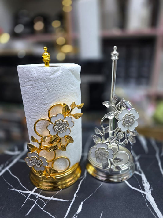 Elegant Luxury kitchen paper Roll Holder Table top