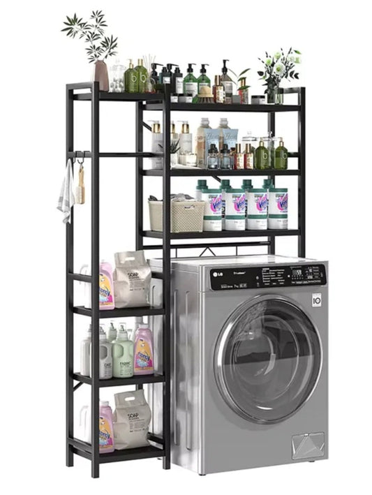 Heavy duty metal washing machine rack