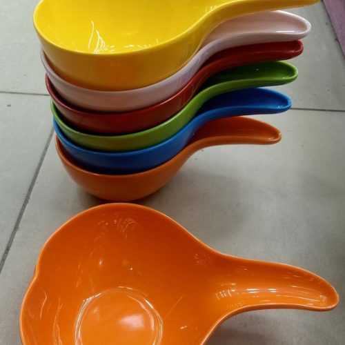 Melamine calabash bowls