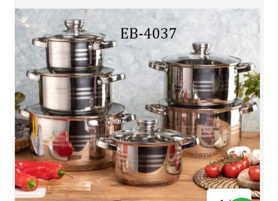 EDENBERG Cookware 12pcs Set