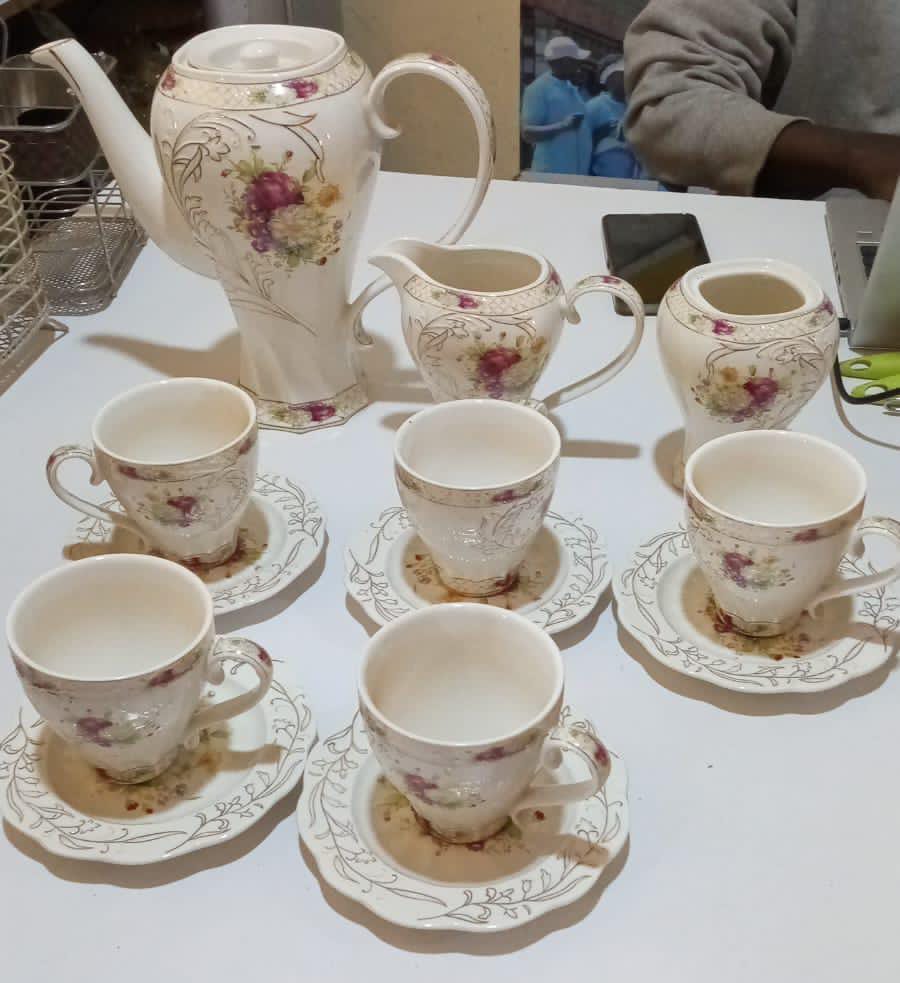 Rose Garden Porcelain Tea Set