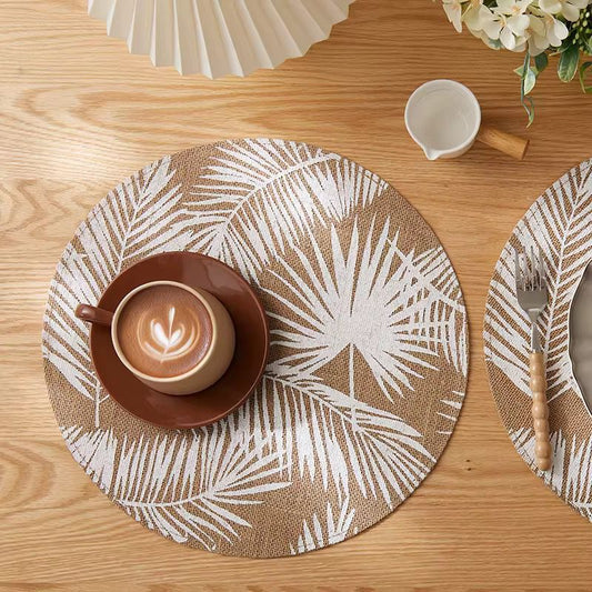 ✨6pcs Round Table Placemats