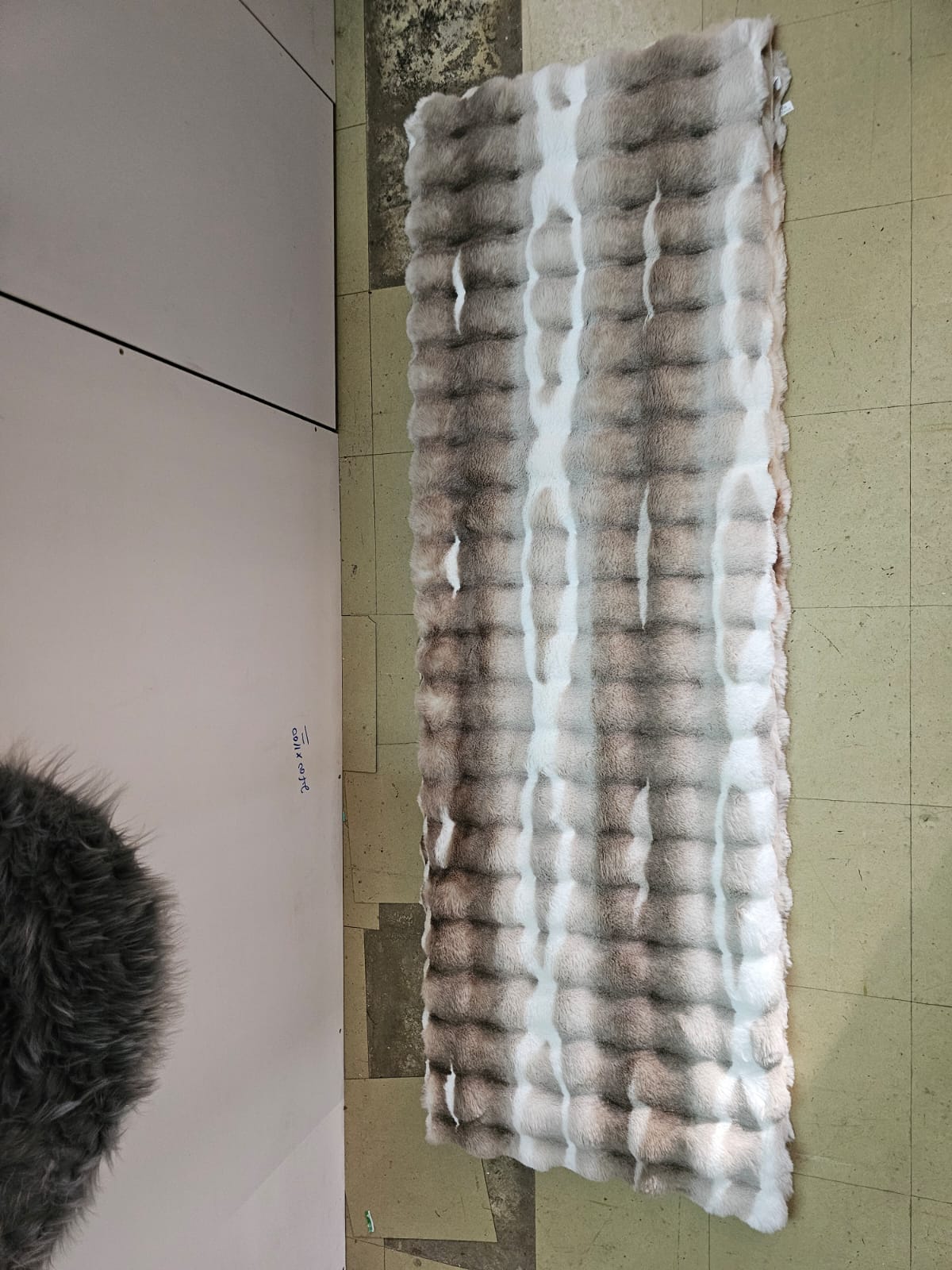 Thickened Bubble Velvet Carpet, Bedroom Bedside Bay Window Mat, Imitation Rabbit Fur Living Room Sofa Floor Mat