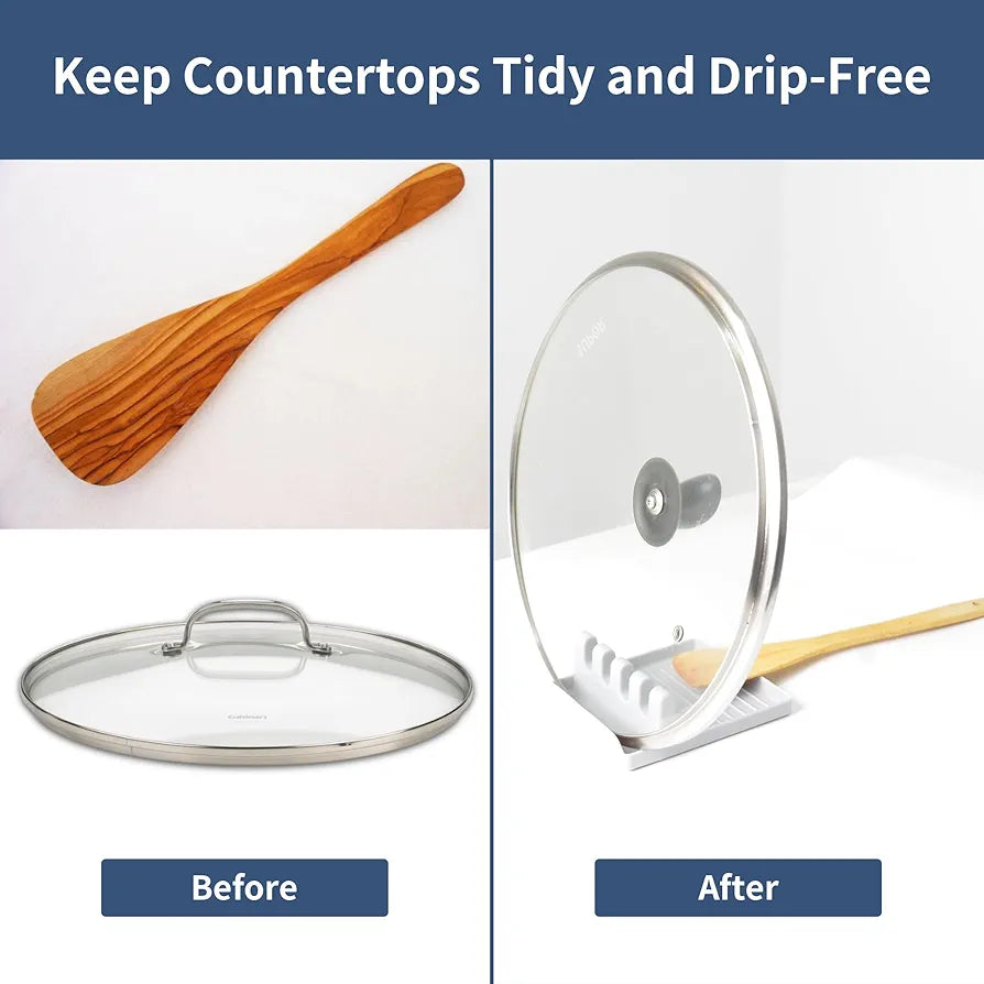 Spoon Rest With Lid Holder