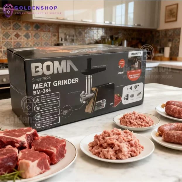 Electric Meat Grinder, 5 in 1 Heavy Duty Meat Mincer Sausage Stuffer Machine