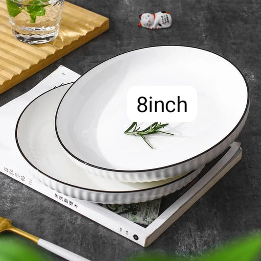 Ceramic plates