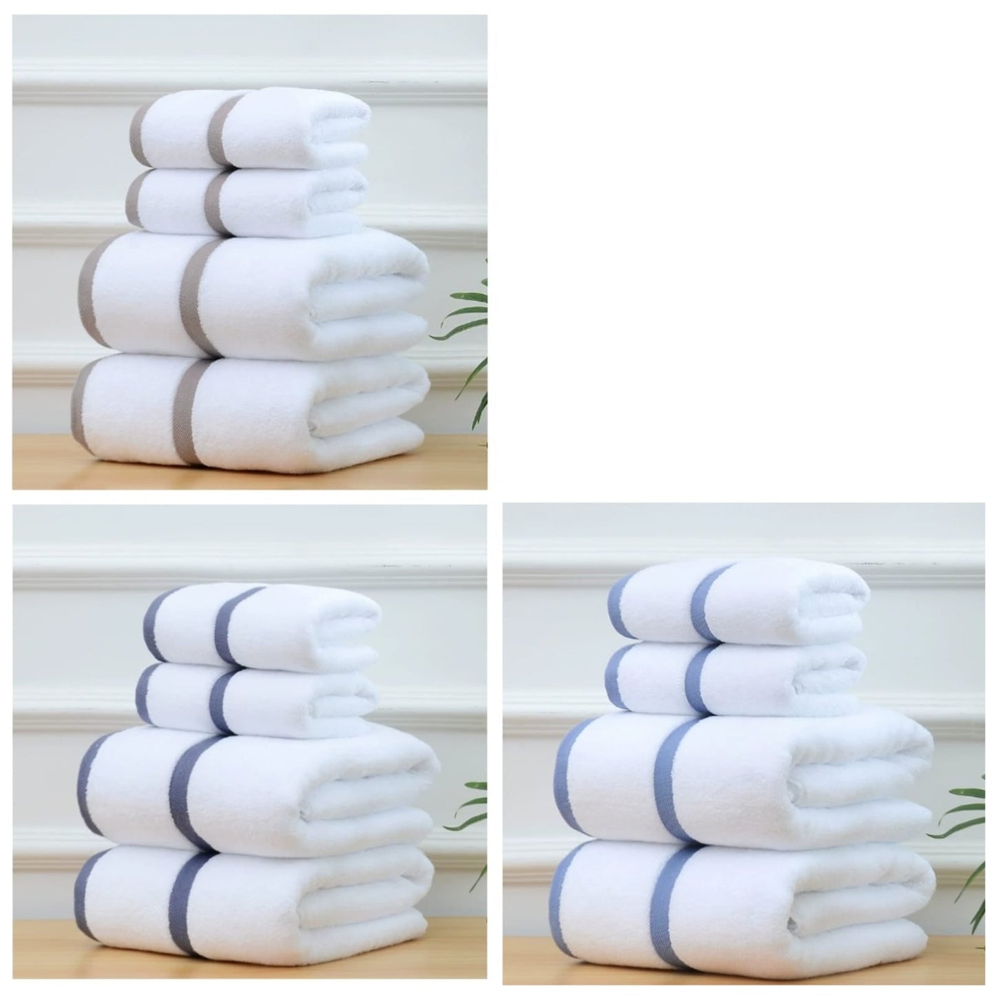 3 pcs premium quality towels