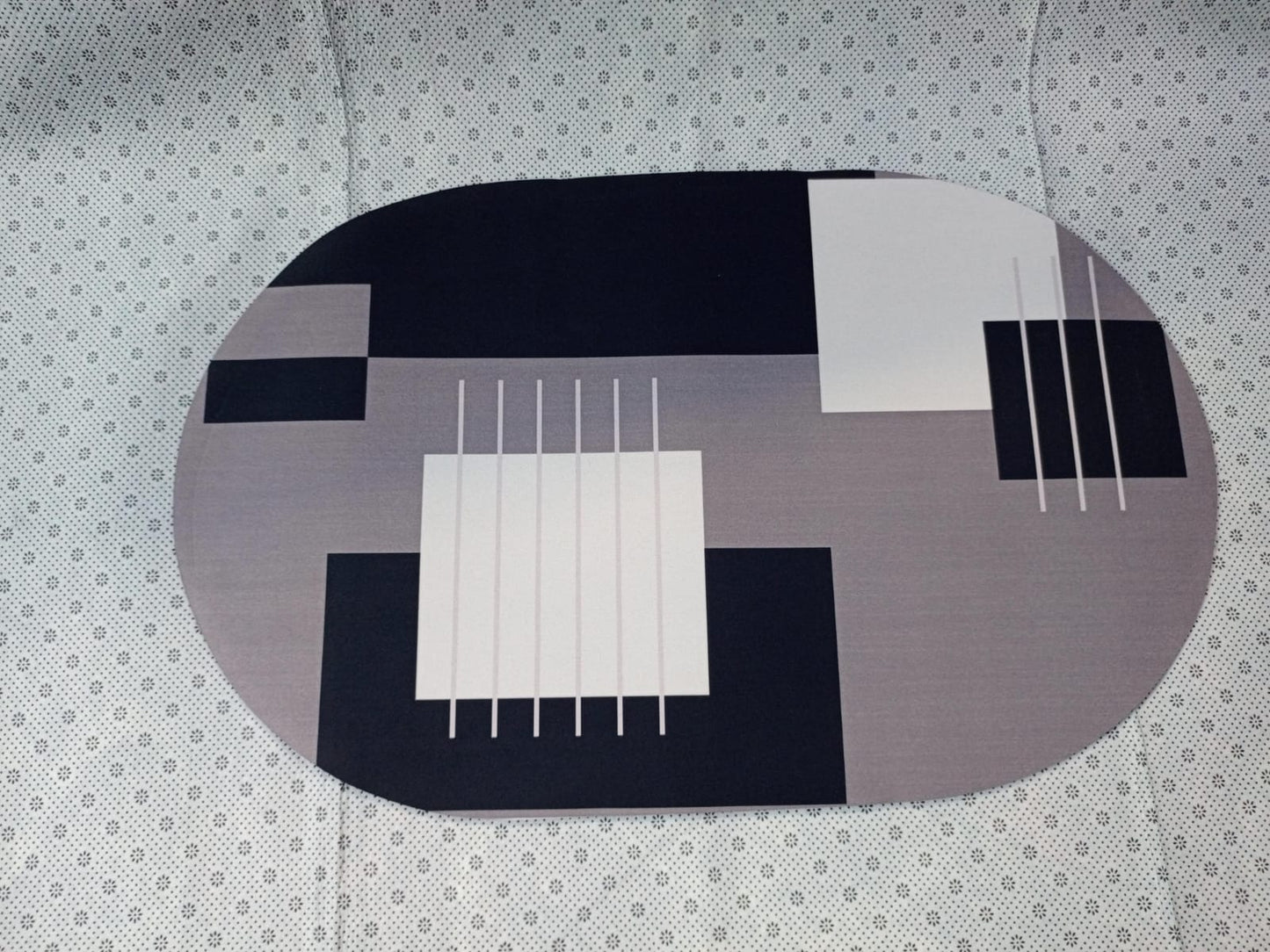 Super Absorbent oval rubber Mat