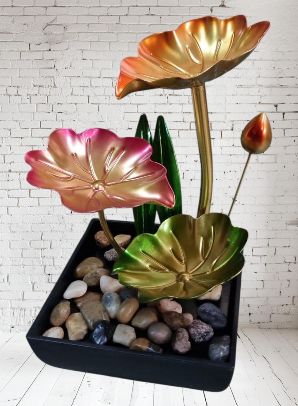 Electric table top mini water fountain