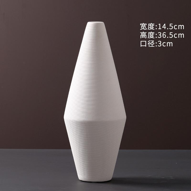 3Pc simple elegant ceramic vases 3pc