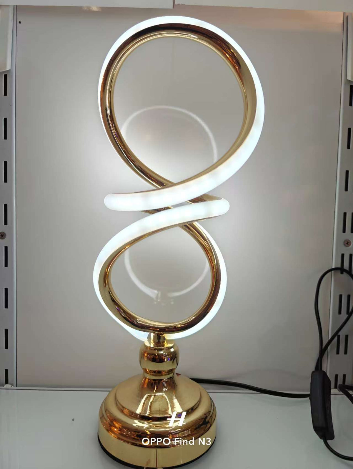 LED Treble Clef Music Note Table Lamp