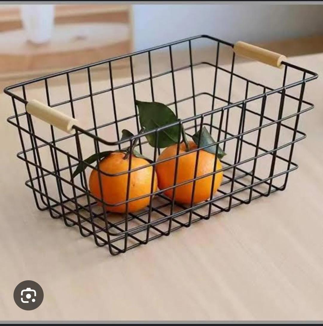 Metallic multipurpose basket