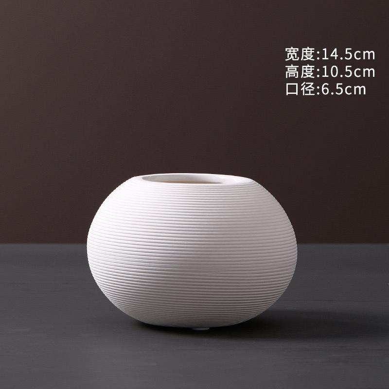 3Pc simple elegant ceramic vases 3pc