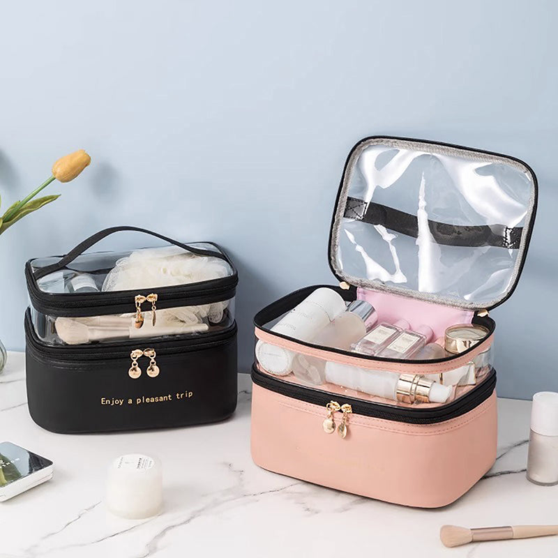 Double Layered Waterproof Toiletries Bag/Cosmetics Bag
