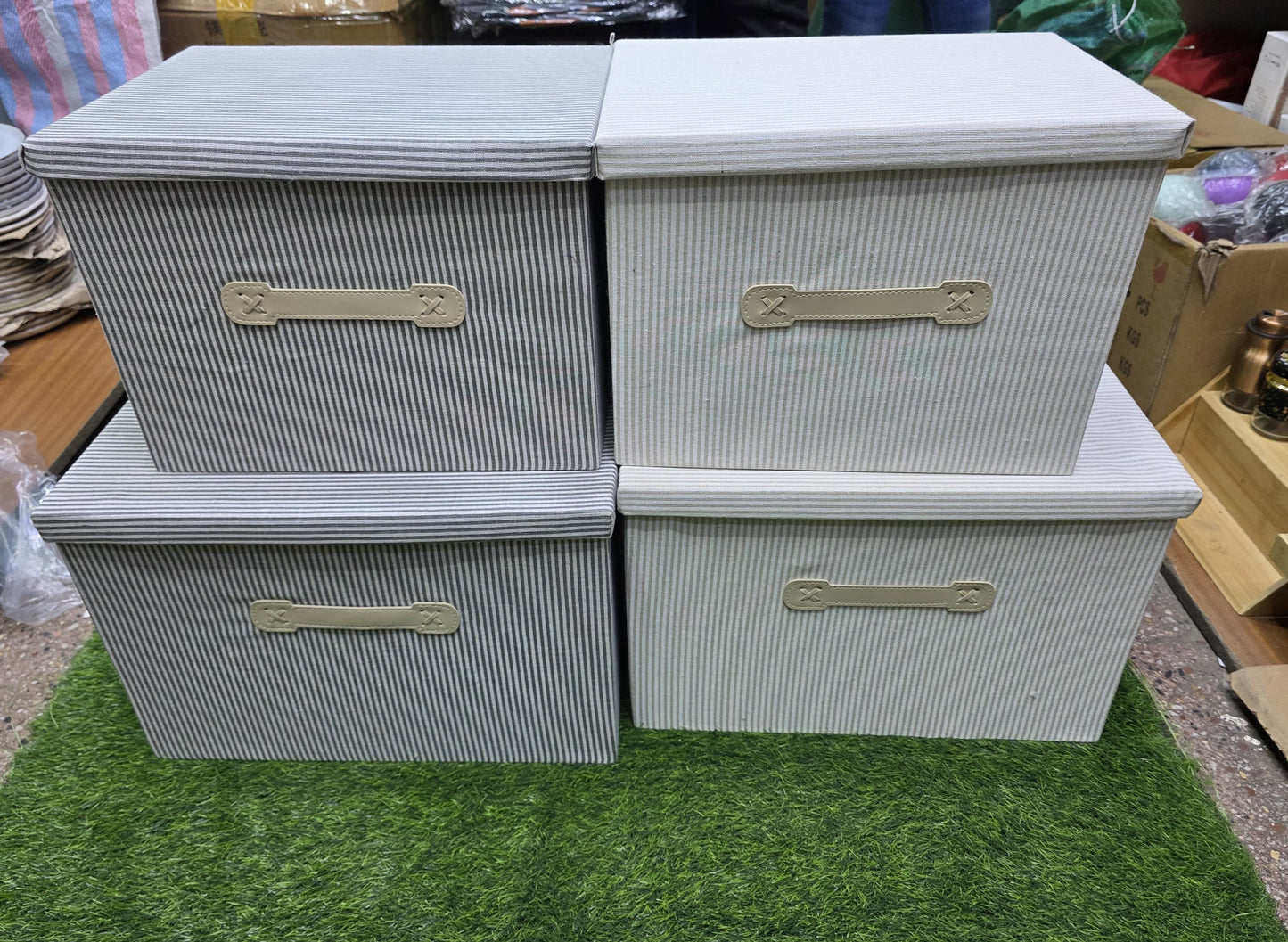 Multi-purpose Business & Home Linen Foldable storage Box Organizer
