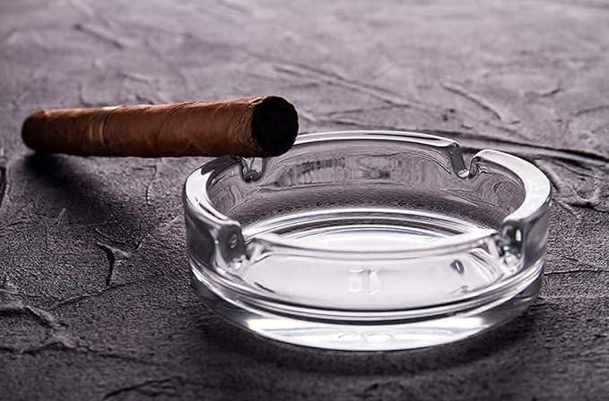 Crystal Clear Glass Ashtray