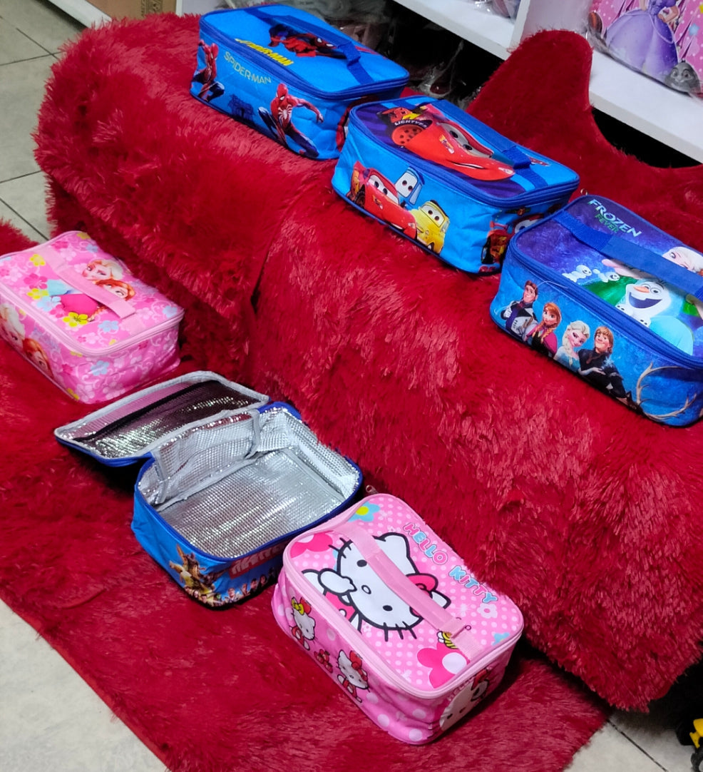 Cute Disney cartoon kids lunch box bag
