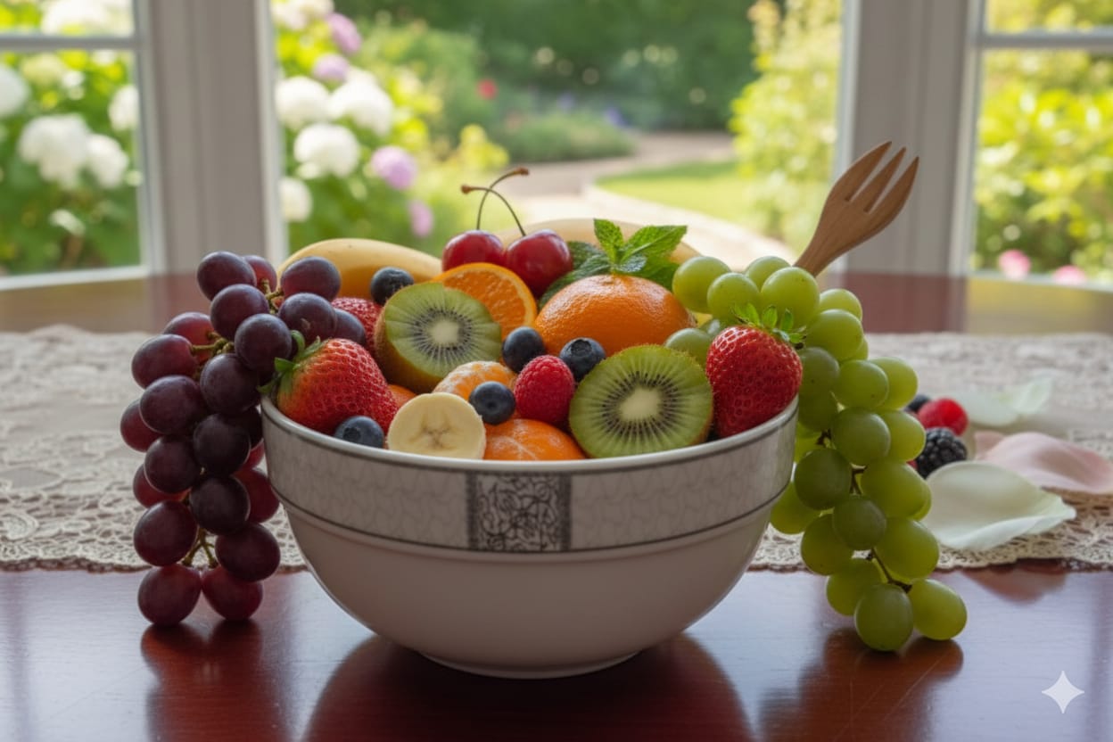 MESH ROUND STACKABLE BOWL