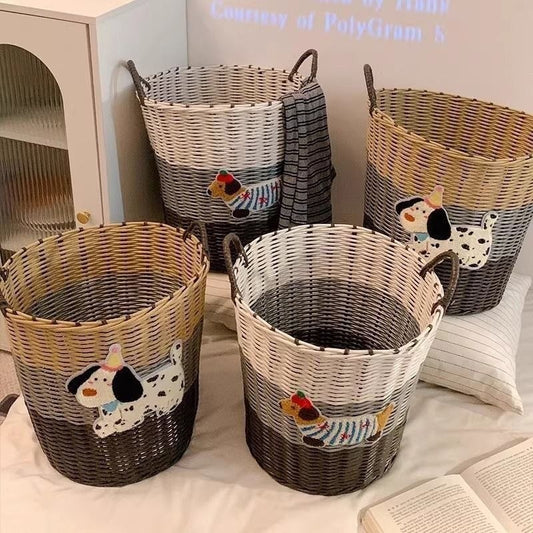 Rattan laundry / multipurpose basket