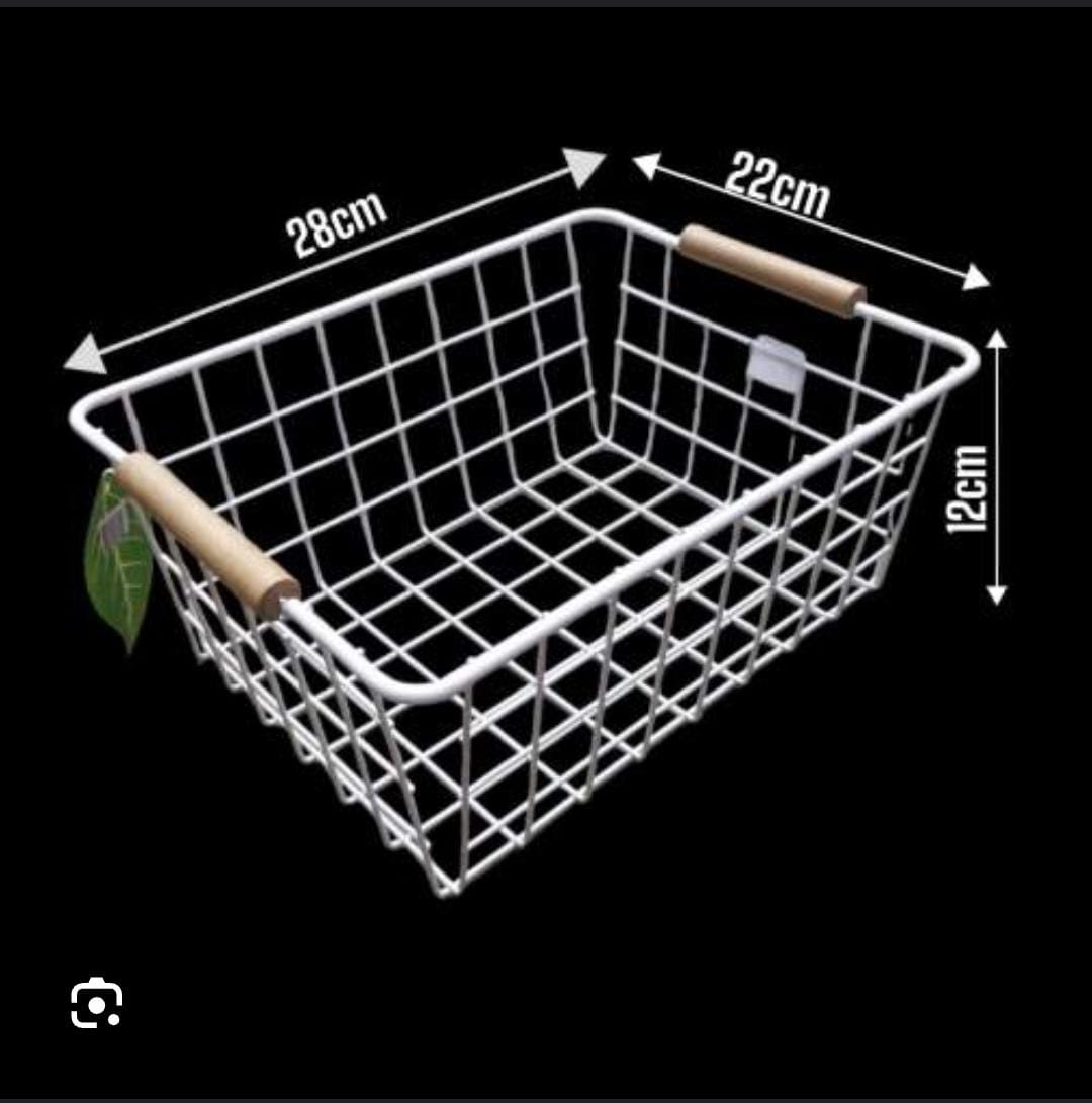 Metallic multipurpose basket