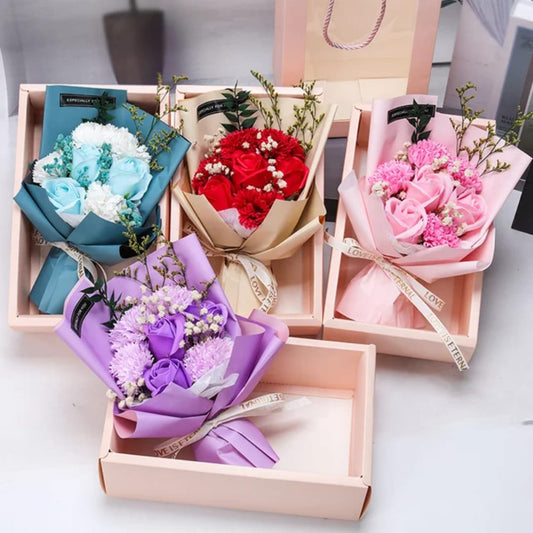 Scented  Flower Bouquet Valentines Day Gift Anniversary Gift