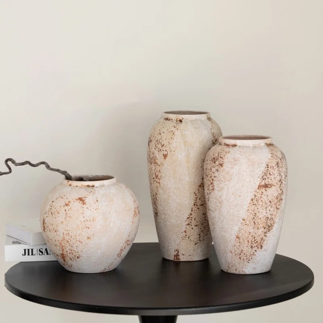 Modern Ceramic Vase Retro High Quality Retro Pottery jar