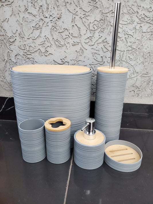 6pcs Bathroom accessories set