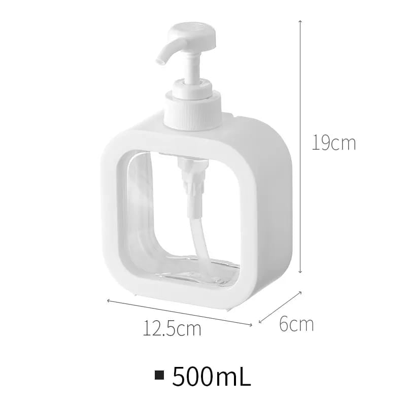 Refillable soap pump