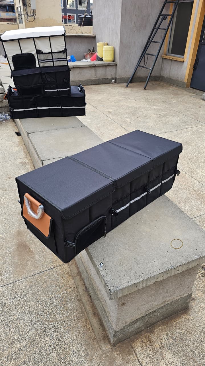 Heavy Duty Car Boot/Trunk Organizer with mutliple Compartments