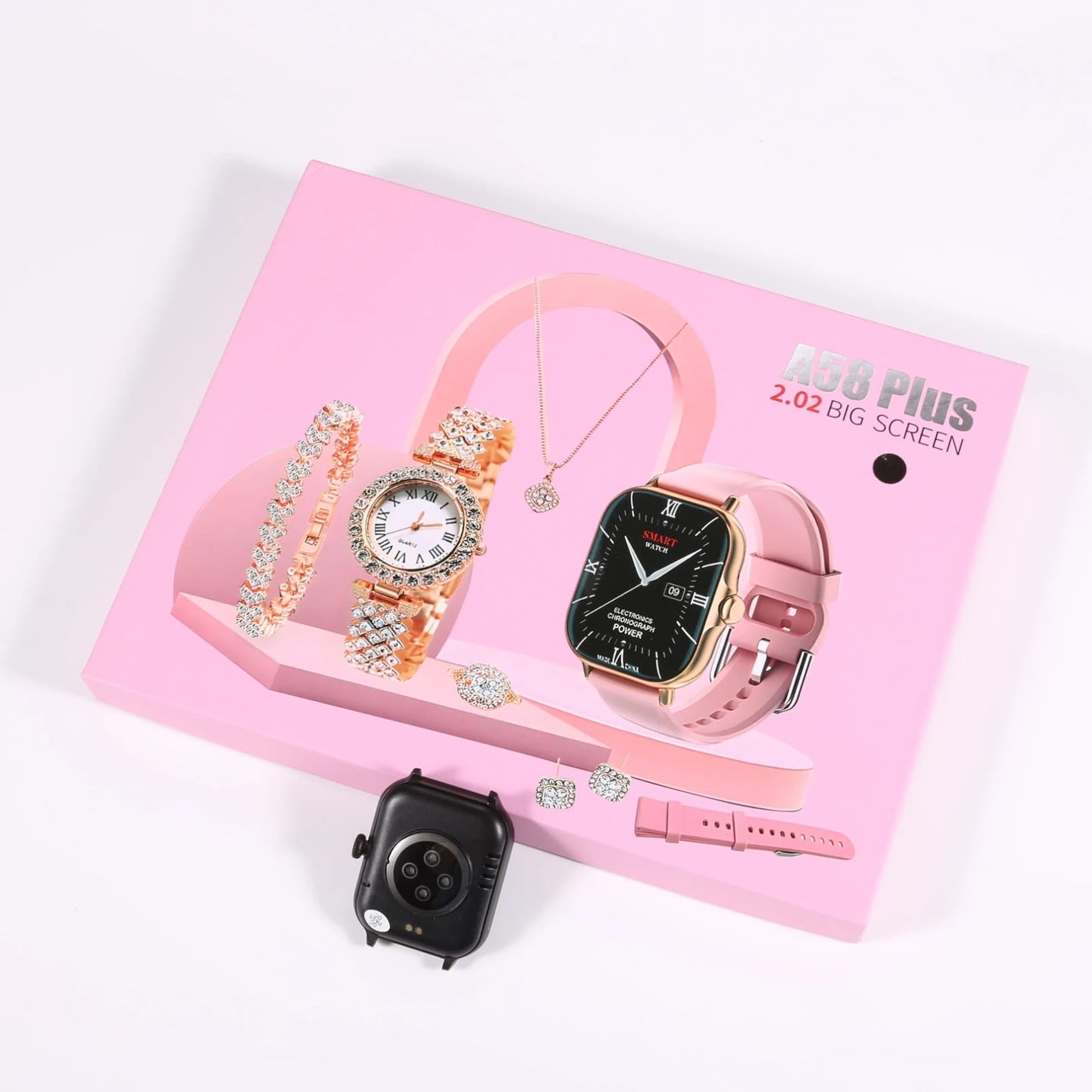 7 IN 1 Smart Watch A58 Plus - Big screen