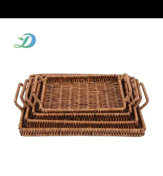Rattan Hand woven trays