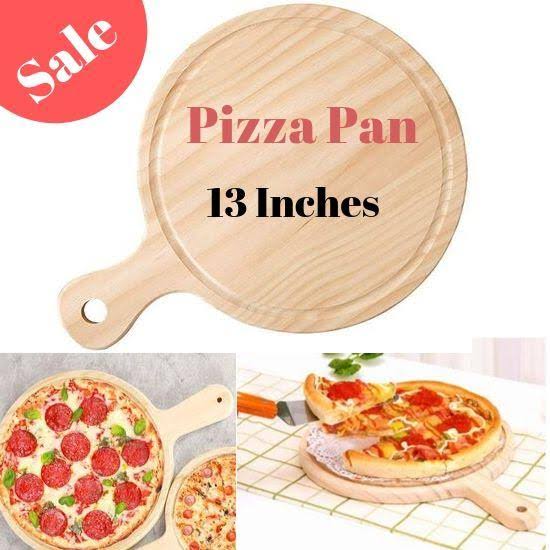Bamboo pizza board plate