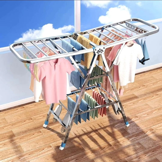 Movable Foldable/Portable LAUNDRY DRYING RACK