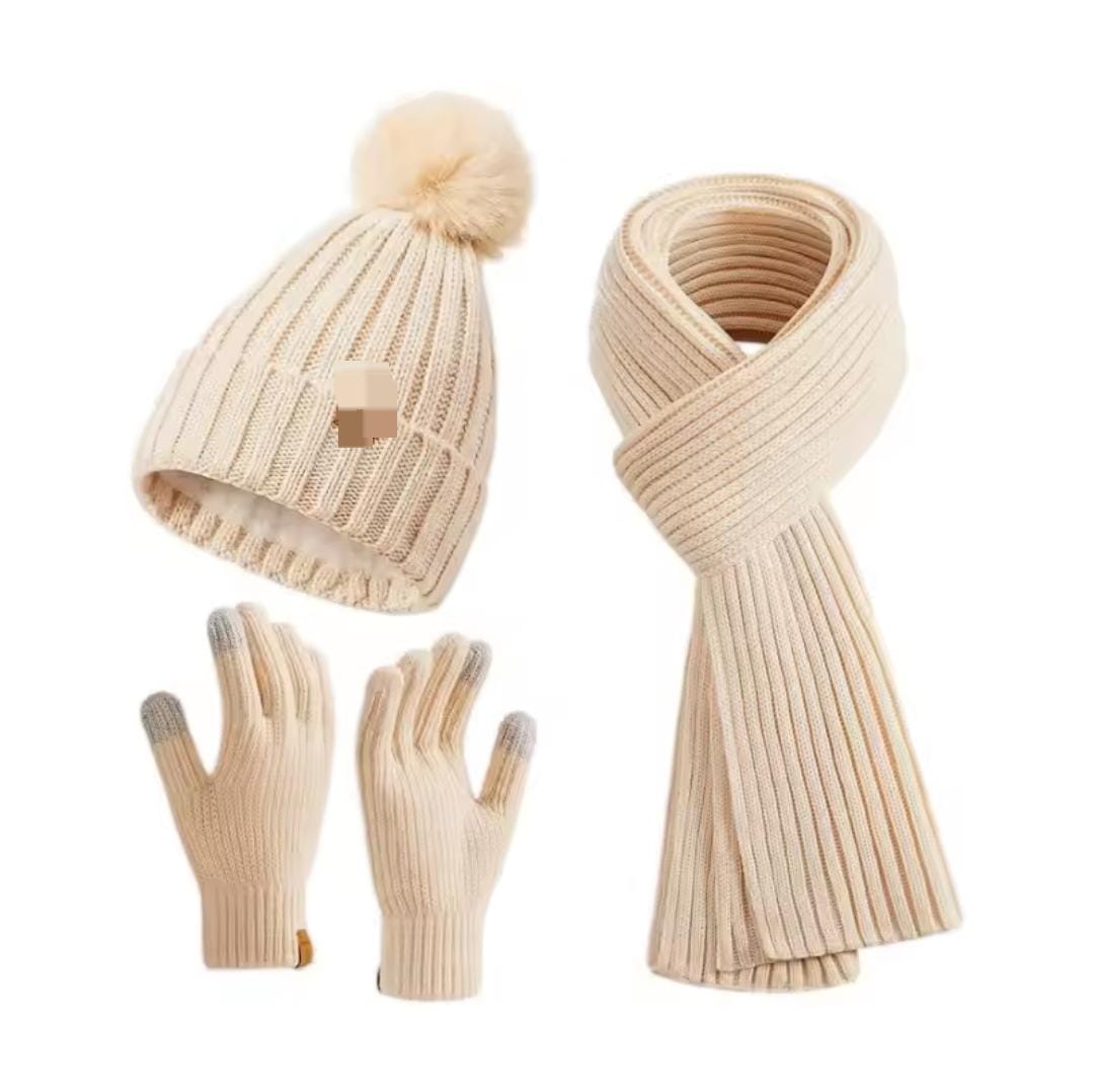 3 IN 1 WINTER ADULT'S  THEMED BENNIES HAT,SCARF SET AND GLOVES